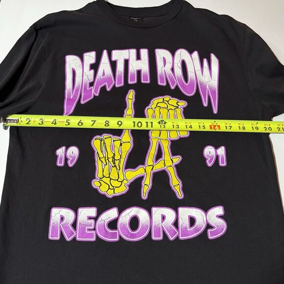 Crooks and Castles Death Row Records 1991 Shirt Men's Size Medium Long Sleeve - Picture 5 of 8
